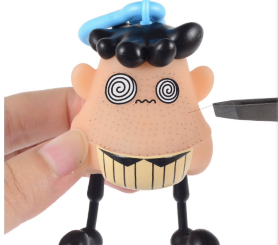 Pluck fidget toy